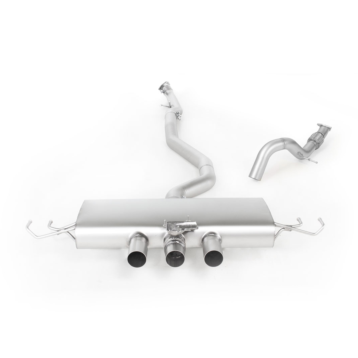 Scarico sportivo racing Remus a partire dal Downpipe per Honda Civic Typ(e) FK8 2.0l VTEC Turbo/Turbo GT, Type R 235kW 2017=> K20C1