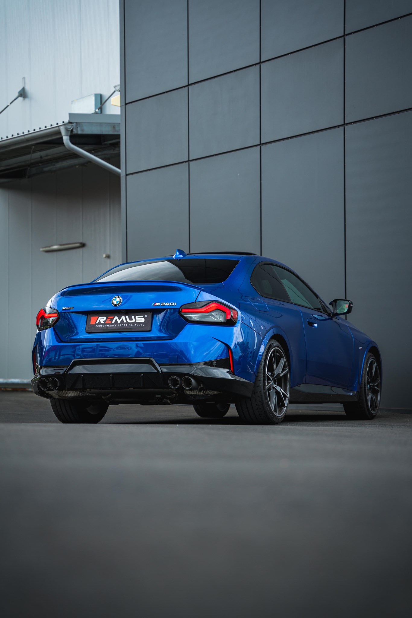Scarico racing Remus per Bmw M240i(x) Coupe G42 3.0l 275kW 11/2021=> (B58B30B, con FAP)