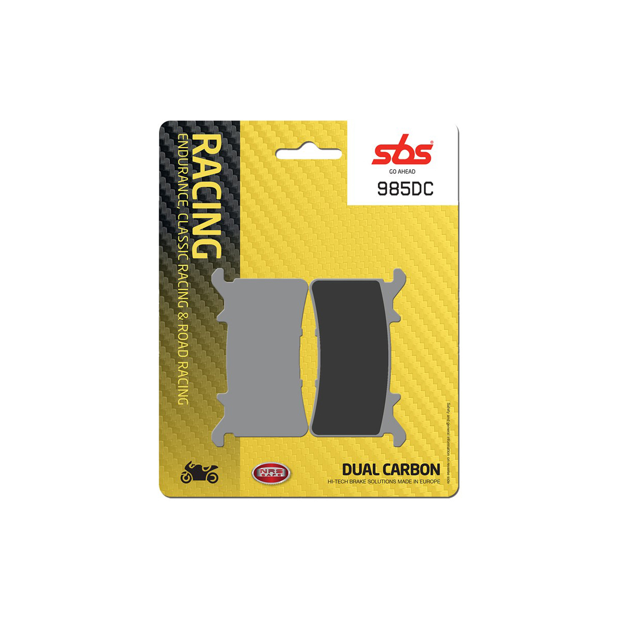 Set pastiglie freno anteriori SBS serie DC per HONDA CBR 600 RR 2024