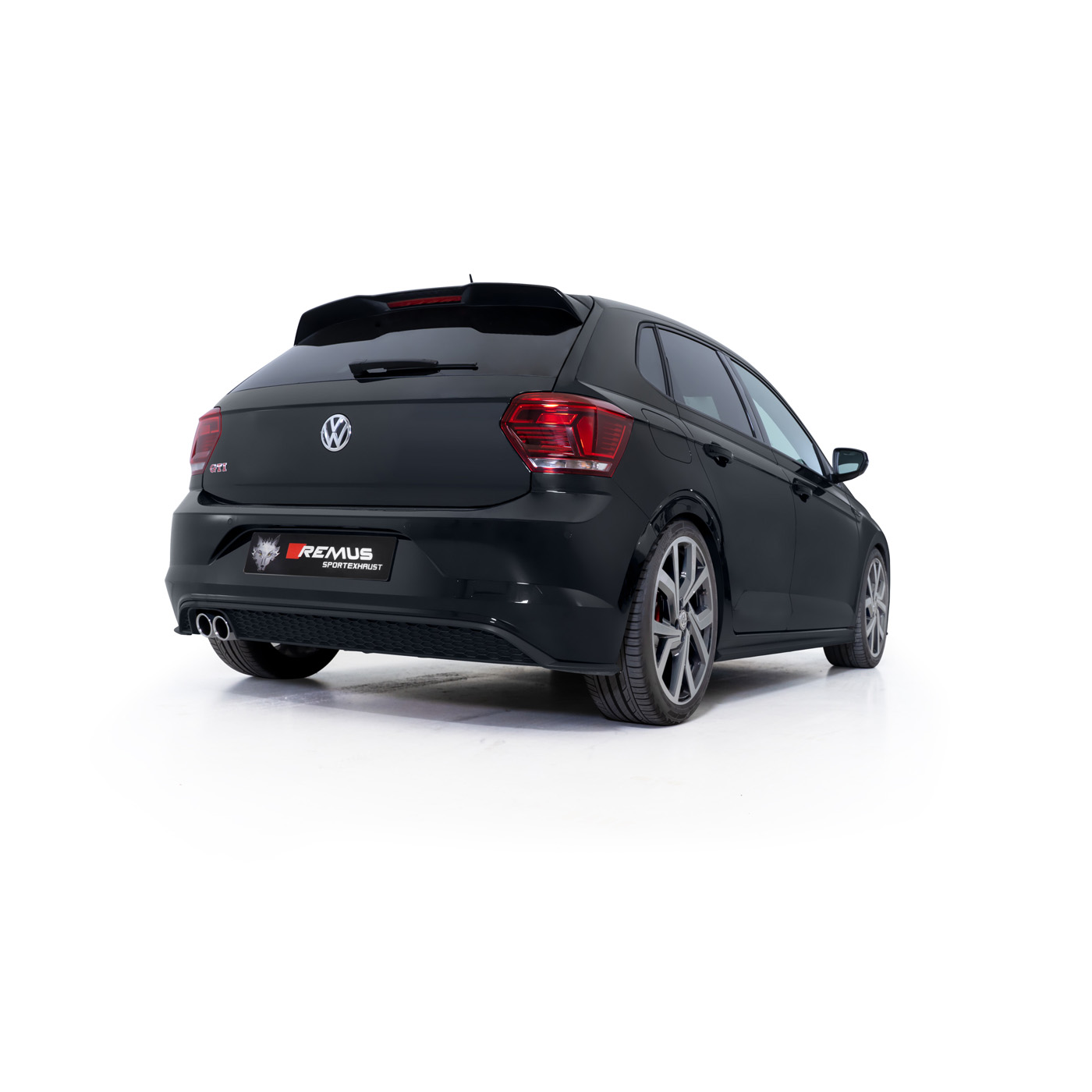 Sistema di scarico sportivo omologato per VW Polo VI Typ(e) AW 2.0l TSI 147kW 02/2019=> (DKZ, con FAP)