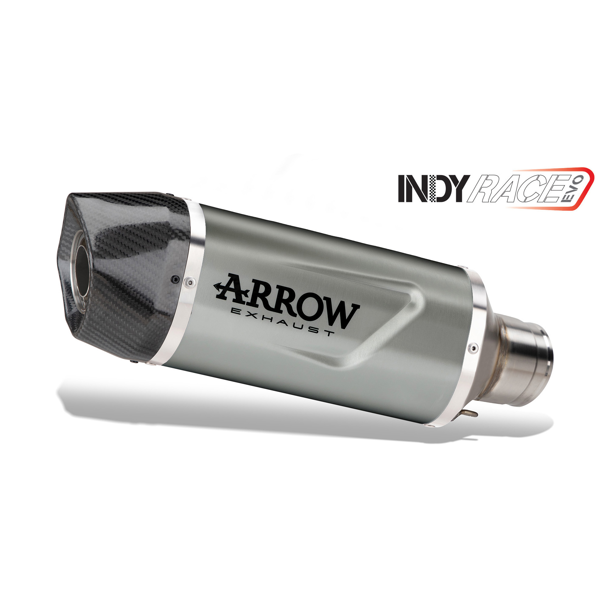 Terminale omologato Arrow Indy-Race Evo Titanio fondello carbonio per KAWASAKI NINJA 1100 SX 2025