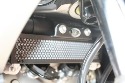 R&G Racing griglia protezione radiatore olio in alluminio per HONDA VFR 800 X CROSSRUNNER 2015-2020
