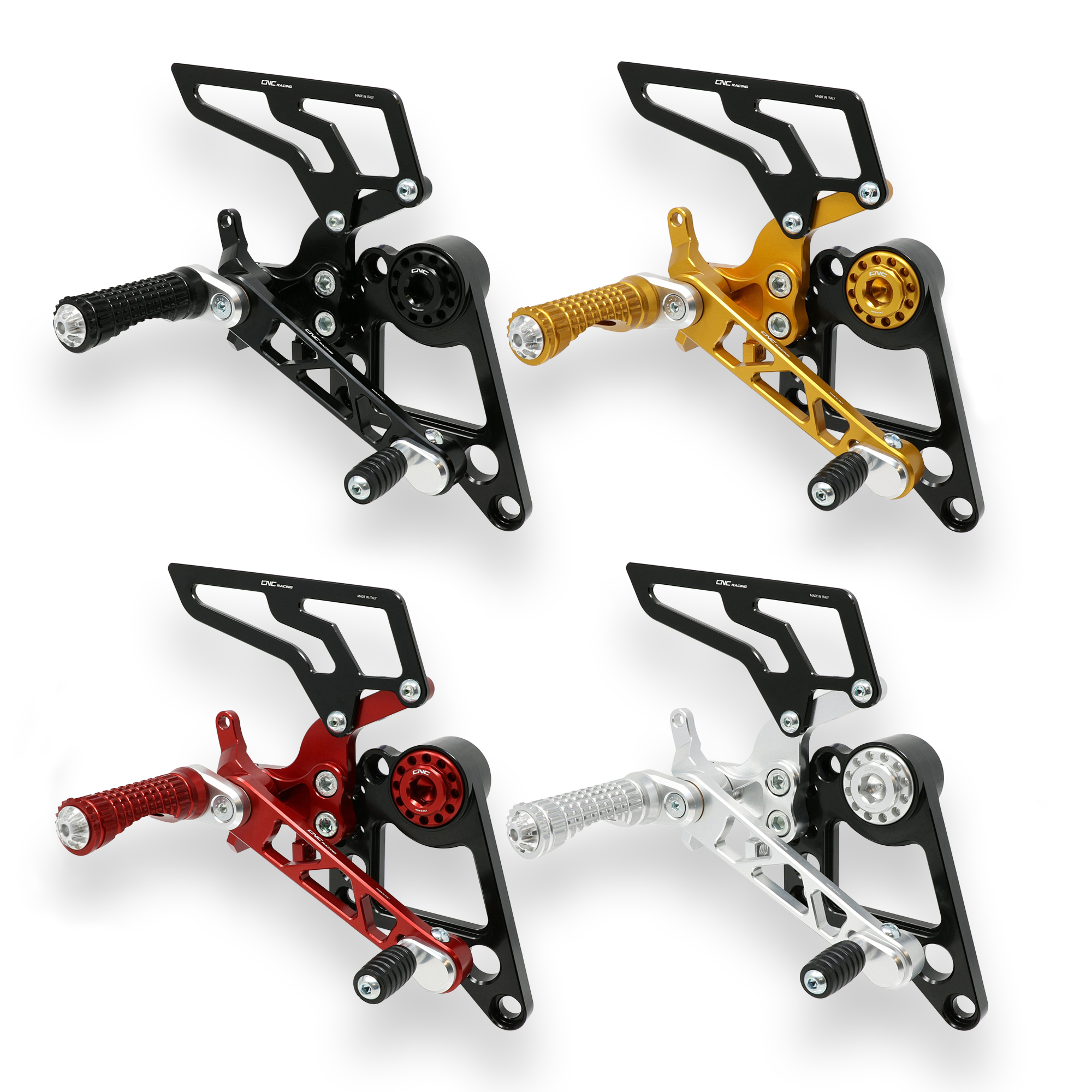 Pedane regolabili monoposto CNC Racing per DUCATI MONSTER S2R 1000 2005-2007