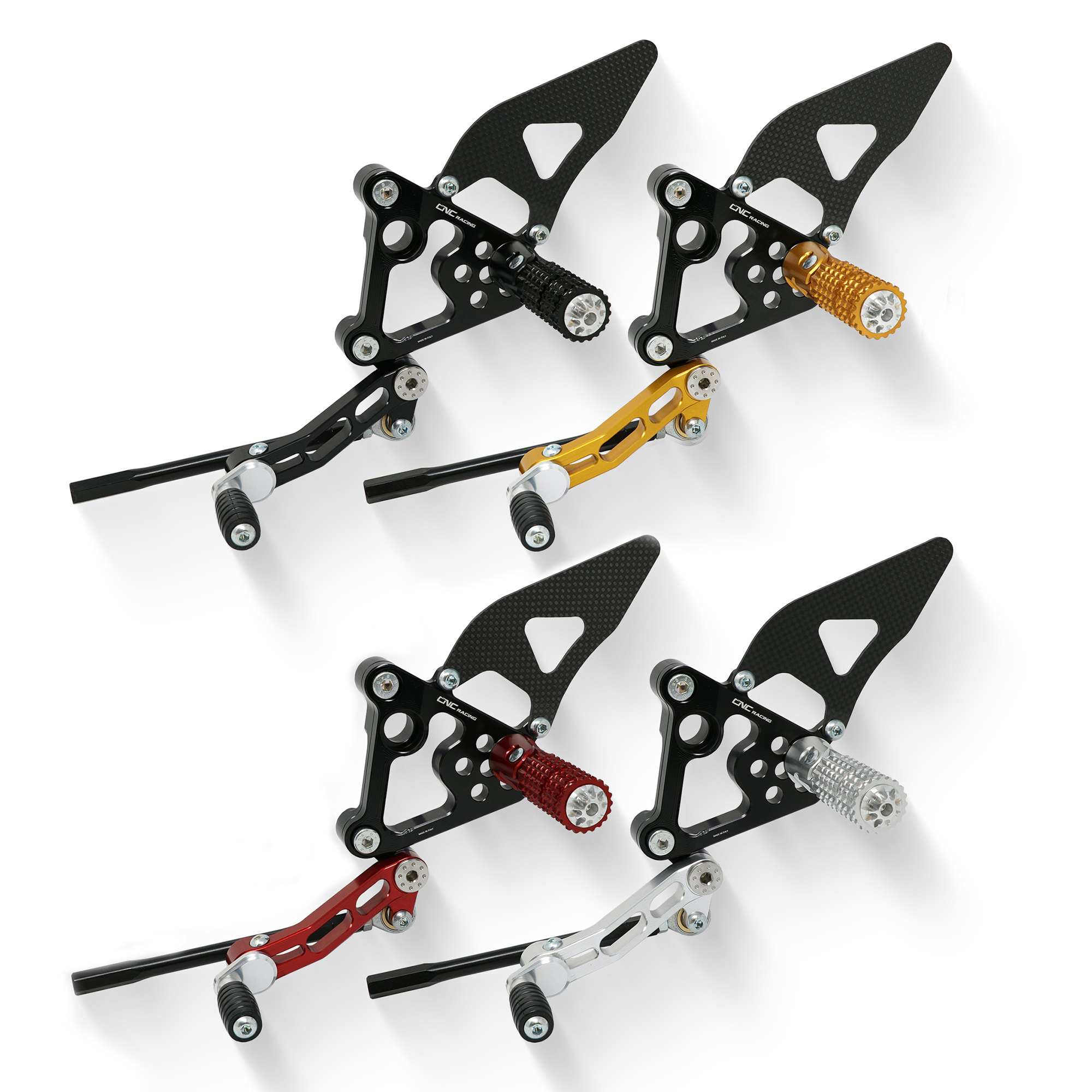 Pedane regolabili monoposto CNC Racing per DUCATI 1098 /R/S 2007-2011