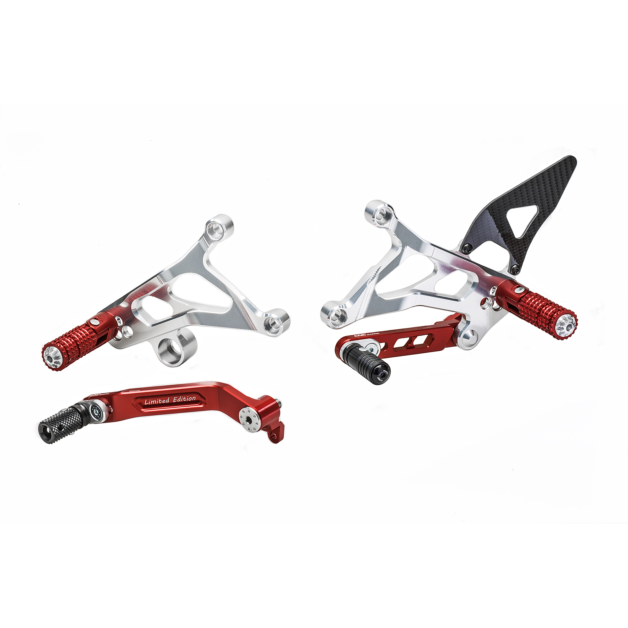 Pedane regolabili CNC Racing limited edition per MV AGUSTA BRUTALE 675 2012-2015