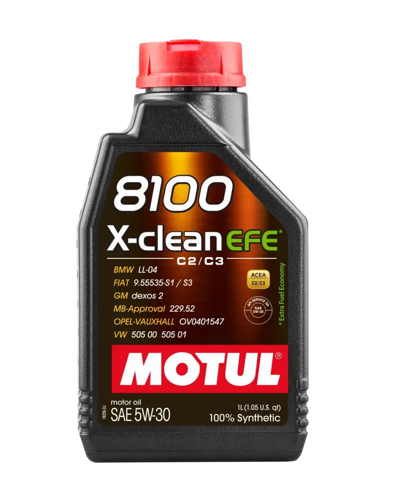Olio Motore Motul 8100 X-CLEAN EFE 5W-30W 1L