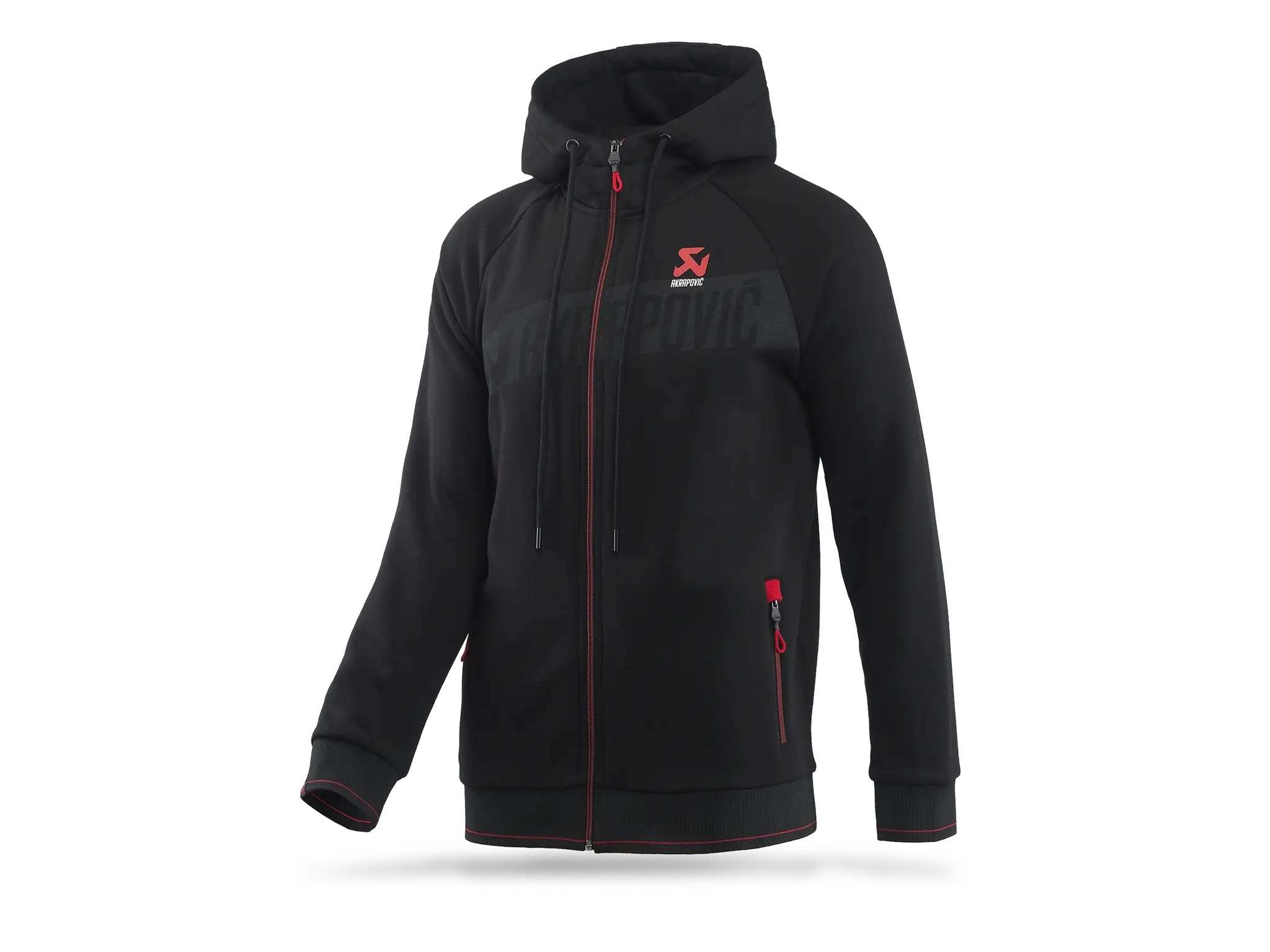 Felpa Uomo con Zip Ufficiale Akrapovic Linea Corpo XXXL