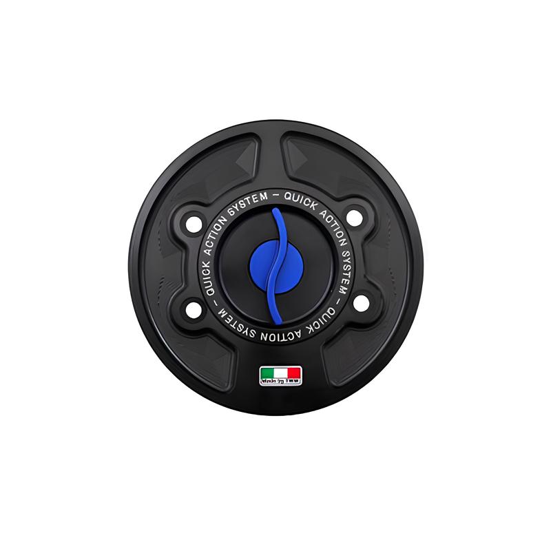 Tappo Serbatoio Completo TWM Alluminio Blu per KAWASAKI ZX-6R 2019-2025