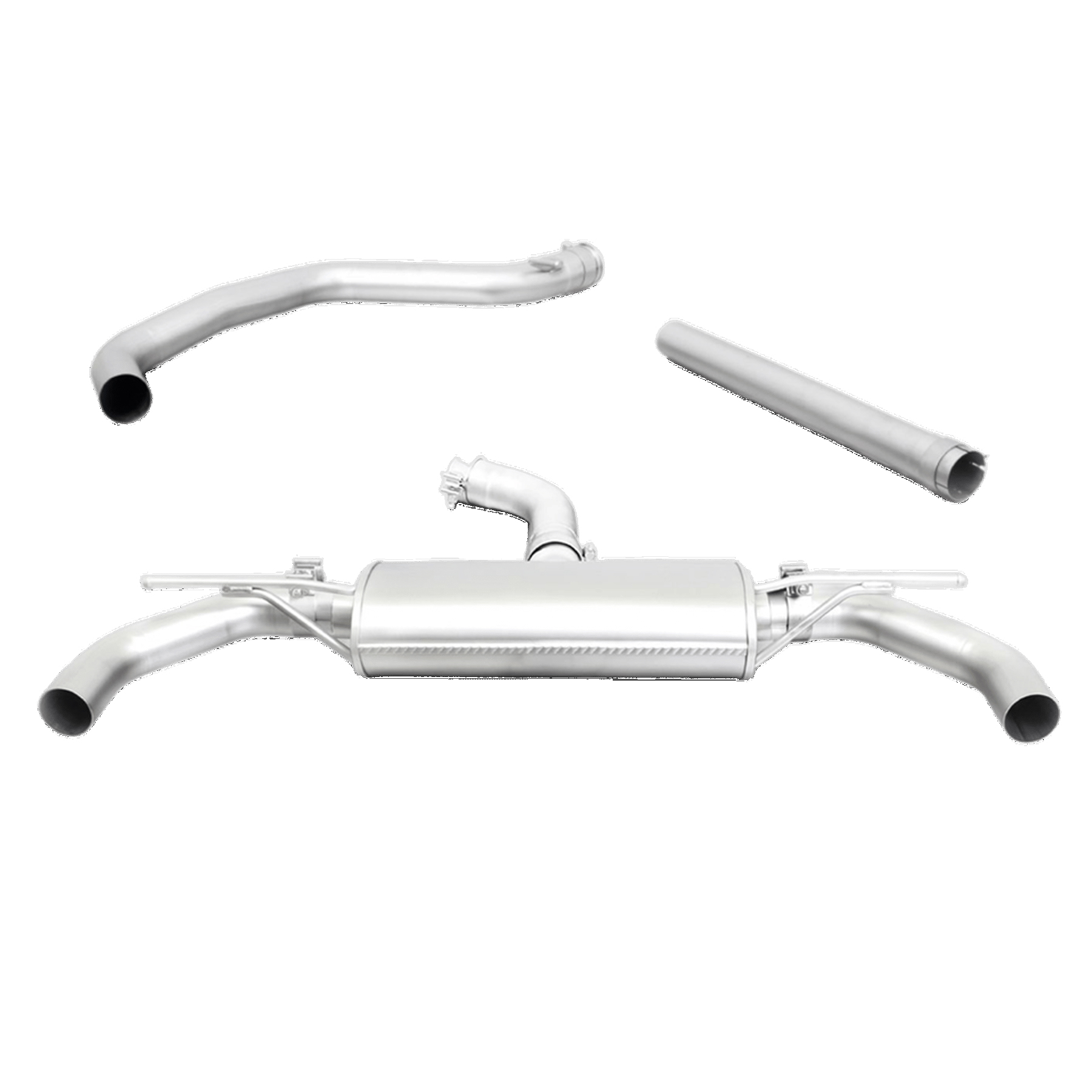 Remus Cat-back-system (EEC-) approval for VW Golf 7 Typ(e) AU GTI Clubsport 2.0l TSI 195kW, 2016